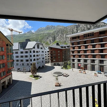 Spacious Corner Flat In Radisson Blu Gotthard Residences Andermatt Apartment